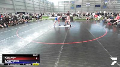 182 lbs Round 2 (8 Team) - Adam Avila, California vs Blaise Turner, Team Idaho