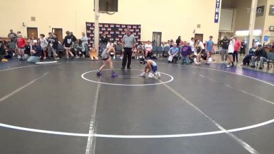 60 lbs Rr Rnd 1 - Javon Smith, CRWC K-8 vs Joey Brown, Indiana Outlaws K-8