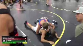 82 lbs Round 5 (6 Team) - Dylan Russo, ARES vs Ethan Halstead, No Escape Wrestling Academy