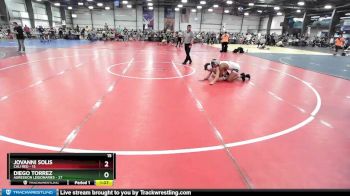 115 lbs Rd# 8- 12:30pm Saturday Final Pool - Diego Torrez, Agression Legionaries vs Jovanni Solis, Cali Red