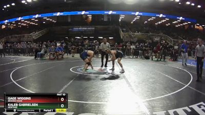 165 2A Quarterfinal - Gage Wiggins, Braden River vs Kaleb Gabrielsen, Heritage