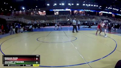 175 lbs Cons. Round 3 - Ranaan Russ, Archbishop Rummel vs Zachary Utnehmer, South Effingham