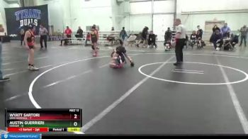 80 lbs Round 1 (8 Team) - Wyatt Sartori, Ohio Rampage vs Austin Guerrieri, Kraken