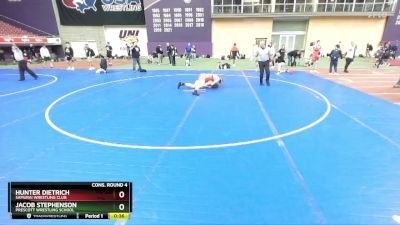 175 lbs Cons. Round 4 - Jacob Stephenson, Prescott Wrestling School vs Hunter Dietrich, Samurai Wrestling Club