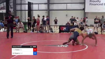 70 kg Consi Of 32 #1 - Isaac Ruble, Boilermaker RTC vs Brock Rogers, Central Valley RTC