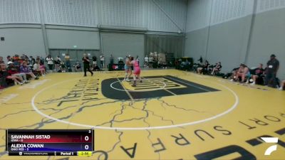 225 lbs Placement Matches (16 Team) - Savannah Sistad, Iowa vs Alexia Cowan, Ohio Red