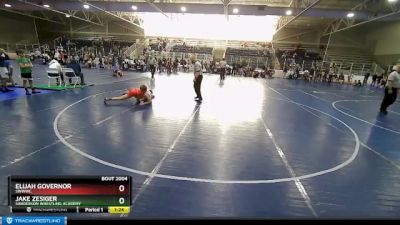 90 lbs Round 1 - Jake Zesiger, Sanderson Wrestling Academy vs Elijah Governor, SWWWC