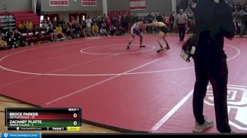 149 lbs Finals (2 Team) - Zachary Platte, Adrian College vs Brock Parker, UW Platteville