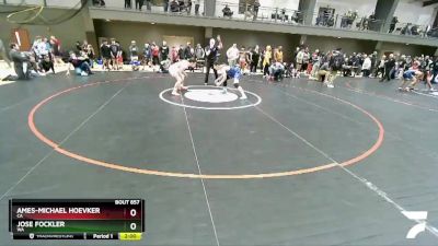 138 lbs Champ. Round 1 - Ames-Michael Hoevker, CA vs Jose Fockler, WA