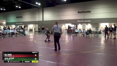 106 lbs Round 2 (8 Team) - Eli Rieb, Iowa Hawks vs Max Rowe, STL White