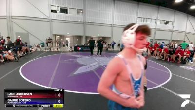 132 lbs Semis & 3rd Wb (16 Team) - William Schmitt, Wisconsin vs Sam Herring, Pennsylvania