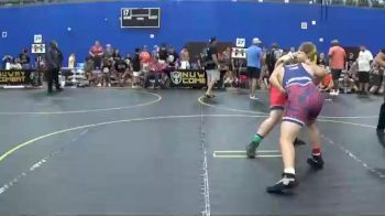 200 lbs Quarterfinals (8 Team) - Terrin Lawrenson, Team Iowa Red vs Tryston Johnson, Team Iowa Blue