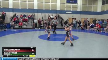 49 lbs Round 3 (4 Team) - Suncera Dickman, Plainfield Quakers vs Harlee Munoz, Mishawaka