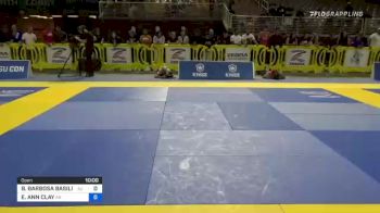 BIANCA BARBOSA BASILIO vs ELISABETH ANN CLAY 2021 Pan Jiu-Jitsu IBJJF Championship