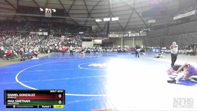 2A 113 lbs Champ. Round 1 - Max Swetnam, Anacortes vs Daniel Gonzalez, Othello