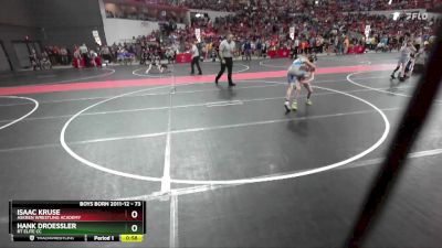 73 lbs Champ. Round 2 - Hank Droessler, RT ELITE CC vs Isaac Kruse, Askren Wrestling Academy