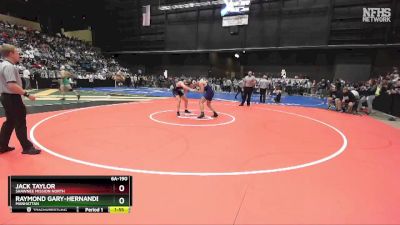 6A-190 lbs Champ. Round 1 - Jack Taylor, Shawnee Mission North vs Raymond Gary-Hernandez, Manhattan