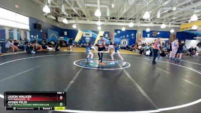 106 lbs Semis & Wb (16 Team) - Jaxon Walker, Team Barracuda vs Ayden Felix, Team Osceola Gateway Wrestling Club