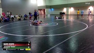 113 lbs Round 4 (16 Team) - Quinn Zegers, Nebraska Hangin` 10`s vs Jackson Tenny, STL Blue