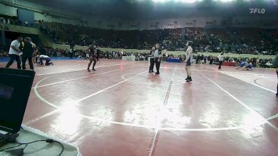 200 lbs Quarterfinal - Ricklan Holmes II, Del City Eagles vs Hudson Begley, Elgin Wrestling