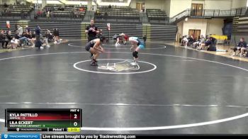 136 lbs Round 1 (8 Team) - Kyla Pattillo, Simpson vs Lila Eckert, Westminster University