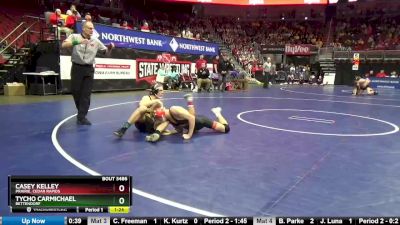 3A-145 lbs Cons. Round 4 - Tycho Carmichael, Bettendorf vs Casey Kelley, Prairie, Cedar Rapids