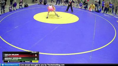 65 lbs Round 1 - Brenna Wieseler, Hermiston Wrestling vs Taylea Wilson, SCMC