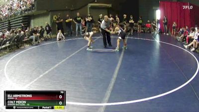 70 lbs Round 5 (6 Team) - Eli Armstrong, Idaho vs Colt Mixon, Kansas Rattlers