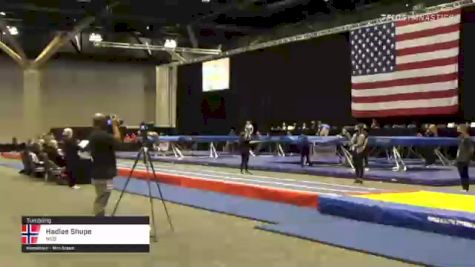 Hadlee Shupe - Tumbling, NSB - 2021 USA Gymnastics Championships