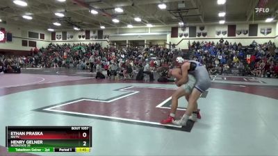 150 lbs Cons. Round 2 - Ethan Praska, NH/TV vs Henry Gelner, Interstate 35