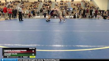 285 lbs Semifinal - Dawson Schwerdtfeger, Nebraska Weslyn University vs Edward Hajas, Augustana