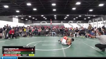 139 lbs Placement Matches (8 Team) - Cole Winemiller, Team Ohio (OH) vs Dayton Fitzgibbon, Aggression Legionaries