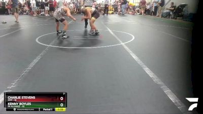 90 lbs Round 4 (8 Team) - Charlie Stevens, OMP vs Kenny Boyles, PA Alliance