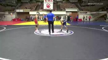 113 lbs Champ. Round 1 - Evan Sta. Maria, Castro Valley HIgh School Wrestling vs Benito Alvarado, Bullard High School Wrestling