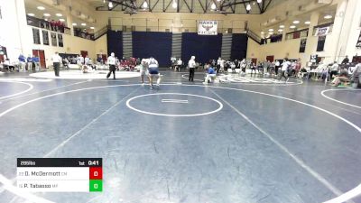 285 lbs Consi Of 8 #1 - Dakota McDermott, Central Mountain vs Philip Tabasso, Malvern Prep