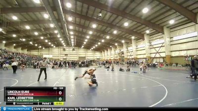 125 lbs 3rd Place Match - Karl Ledbetter, Sons Of Atlas Wrestling Club vs Lincoln Eure, Charger Wrestling Club