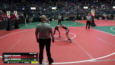 78 lbs Semifinal - Emilio Rodriguez, NBHA vs Bradley Bauman, KAWA