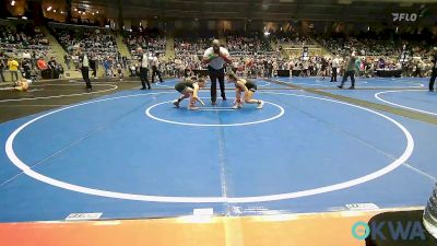 95 lbs Semifinal - Charlie Kay Kennedy, Standfast vs Pj Kerr, Tuttle Wrestling