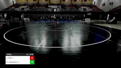 184 lbs Consi Of 4 - Jack Wilt, Lehigh vs Danny Lawrence, Army