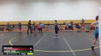 100 lbs Round 5 - Sam Slack, Eastside Youth Wrestling vs Gabriel Jager, Summerville Takedown Club