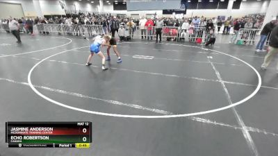 94-99 lbs Round 2 - Jasmine Anderson, McDominate Training Center vs Echo Robertson, Canada