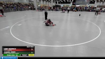 53 lbs Champ. Round 1 - Jory Heinrich, South Dakota vs Zaiden Jones, Summit Wrestling Academy