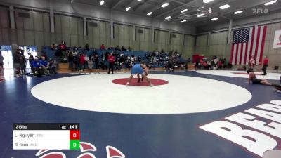 215 lbs Round Of 32 - Logan Nguyen, Jesuit vs Ricardo Rios, Madera