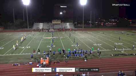 Inland Empire vs. Maryland Metro - 2019 FBU National Championship | Naples High