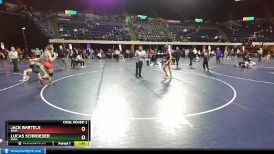 117 lbs Cons. Round 2 - Jack Bartels, Iowa vs Lucas Schroeder, Iowa