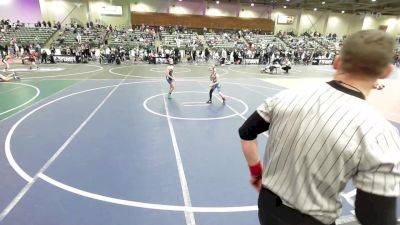 58 lbs Quarterfinal - Owen Houtz, Cornerstone MC vs Hilton Dominguez, Valley Vandals