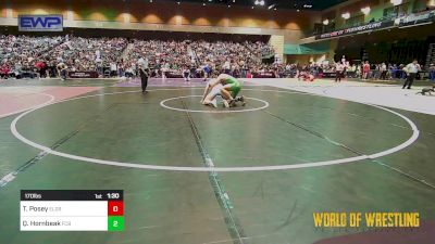 170 lbs Round Of 32 - Travis Posey, Elk Grove vs Quentin Hornbeak, Fallon Country Boyz