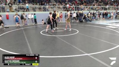 170 lbs Rr3 - Easton Berger, Juneau Youth Wrestling Club Inc. vs Alex Kemp, Interior Grappling Academy