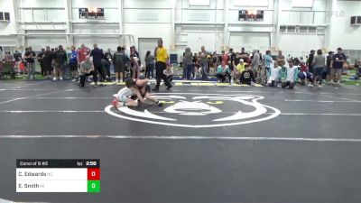 S-96 lbs Consi Of 8 #2 - Caleb Edwards, NC vs Ej Smith, MI