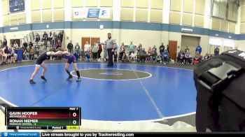 54 lbs Round 2 (4 Team) - Gavin Hooper, Brownsburg vs Ronan Niemer, Franklin Central